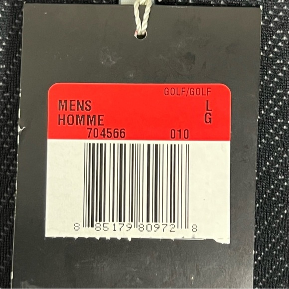 Nike Black Performance Golf Men's Dri-FIT ADV 1/2-Zip Golf Top Sweater SZ Large - Picture 8 of 14